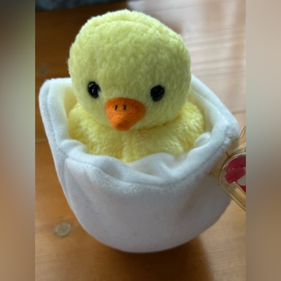 Ty 1998 Original Beanie Baby EGGBERT Vintage 1998 & Tag Errors RETIRED Rare